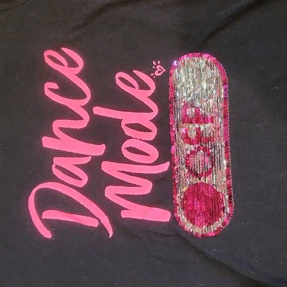 Justice girls size 10 3/4 sleeve shirt - Picture 3 of 5